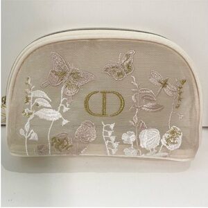 Dior beauty gift Cream cosmetic bag